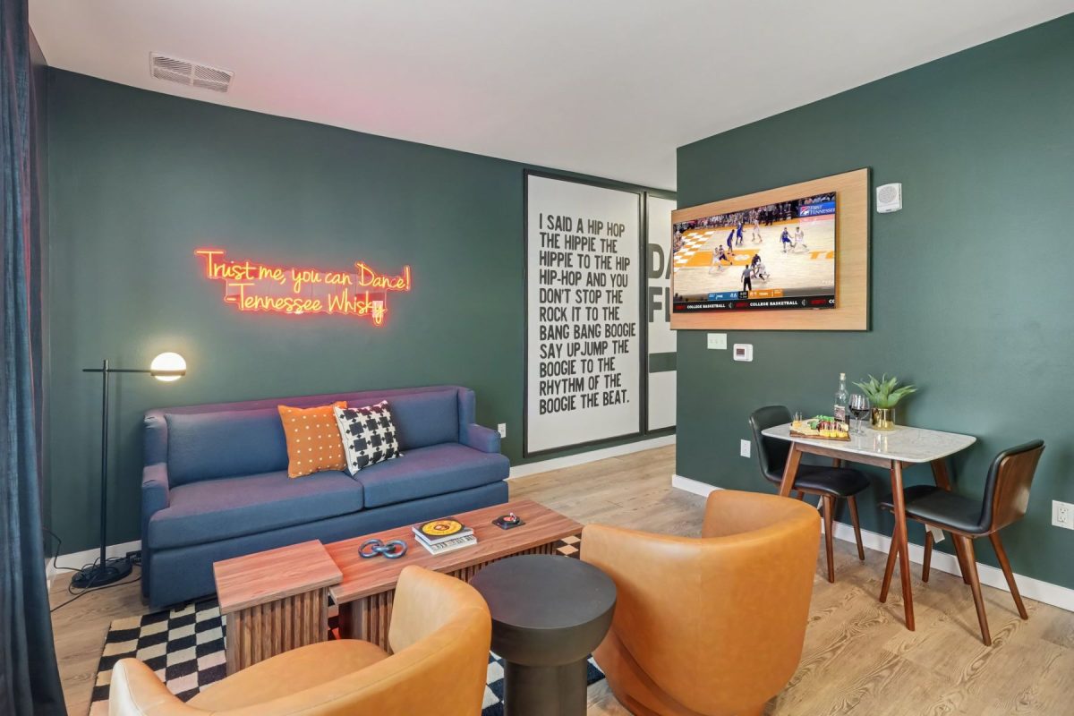 Condo-style Nashville Airbnb managed by GoodNight Stay in Motif on Music Row